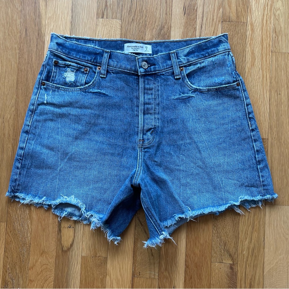 Women’s Abercrombie High Rise Dad Shorts